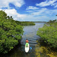 Key Largo paddleboarding