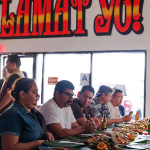 communal Kamayan dinner in San Diego