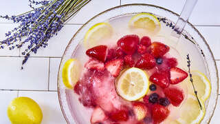 Lemon and Lavender Punch