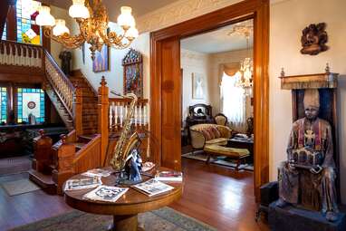 Haunted bedroom in a New Orleans mansion